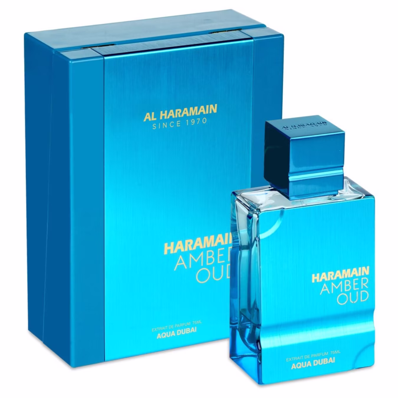 Amber Oud Aqua Dubai 3.4oz Extrait de Parfum By Al Haramain