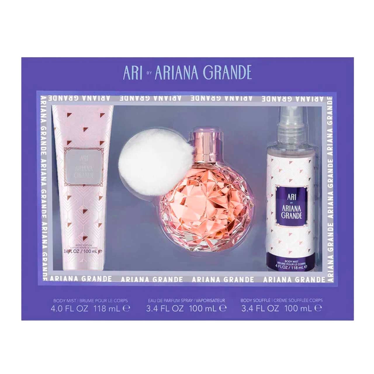 Ari by Ariana Grande 100EDP+Body Mist+Body Lotion SET