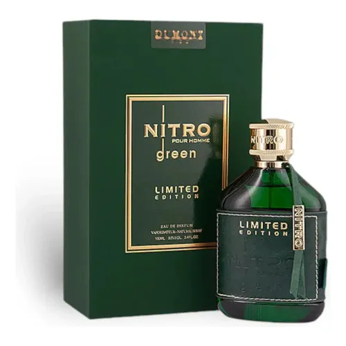 Nitro Green Limited Edition 3.4oz Eau De Parfum for Men