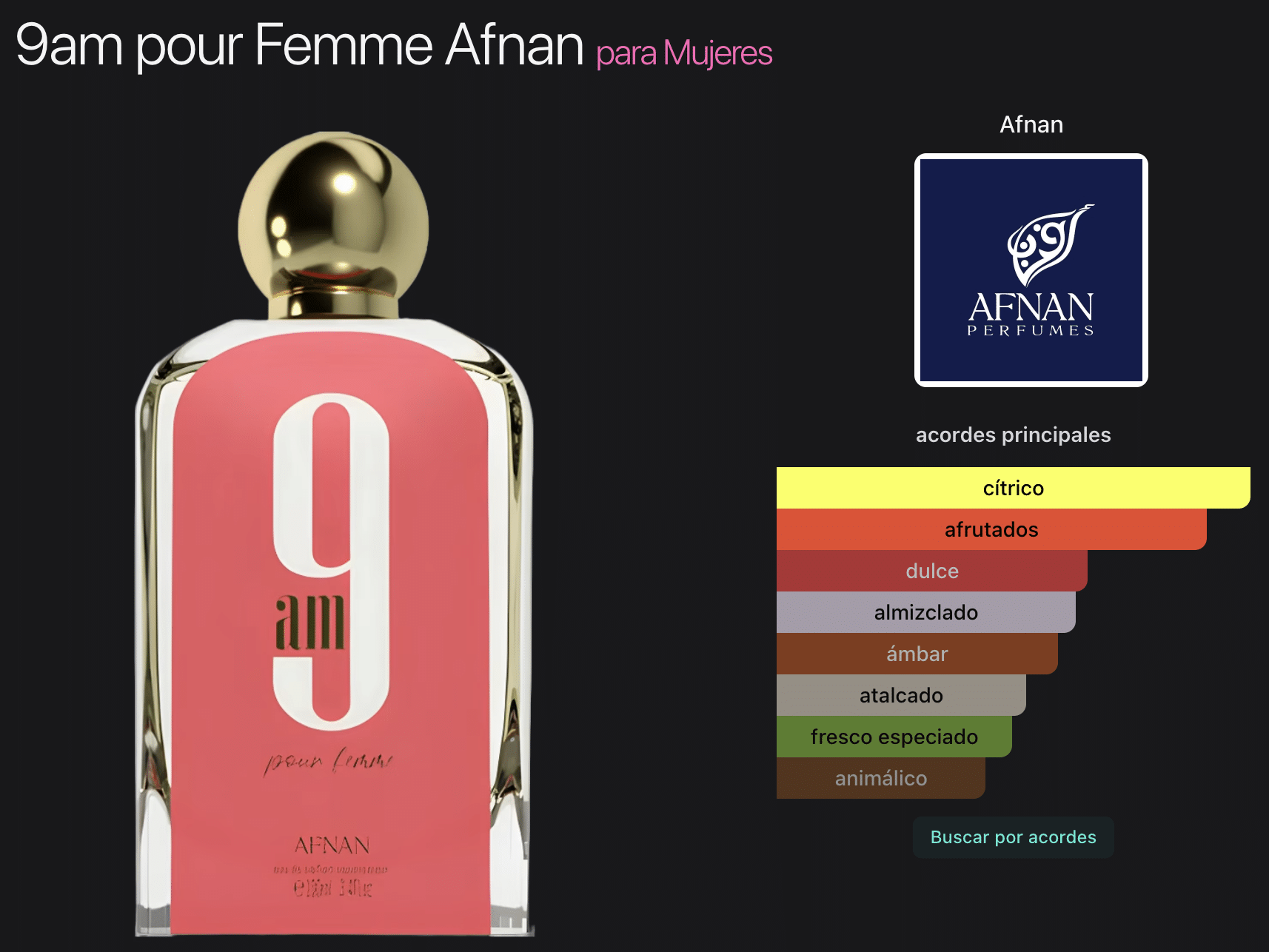 9am Para Dama Eau De Parfum 100ml Spray - Imagen 2