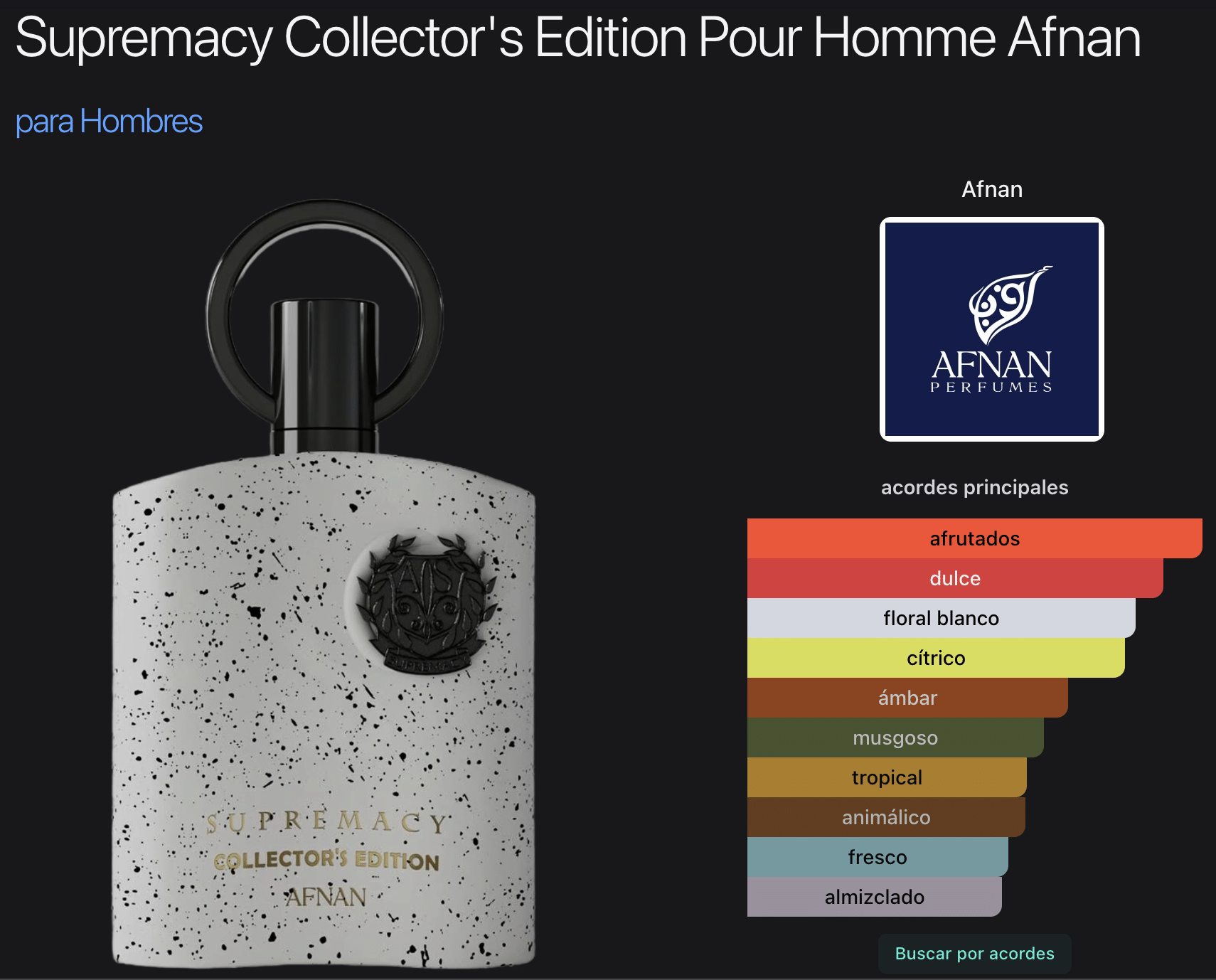 Afnan Supremacy In Oud Collector's Edition 3.4oz Extrait de Parfum - Imagen 2