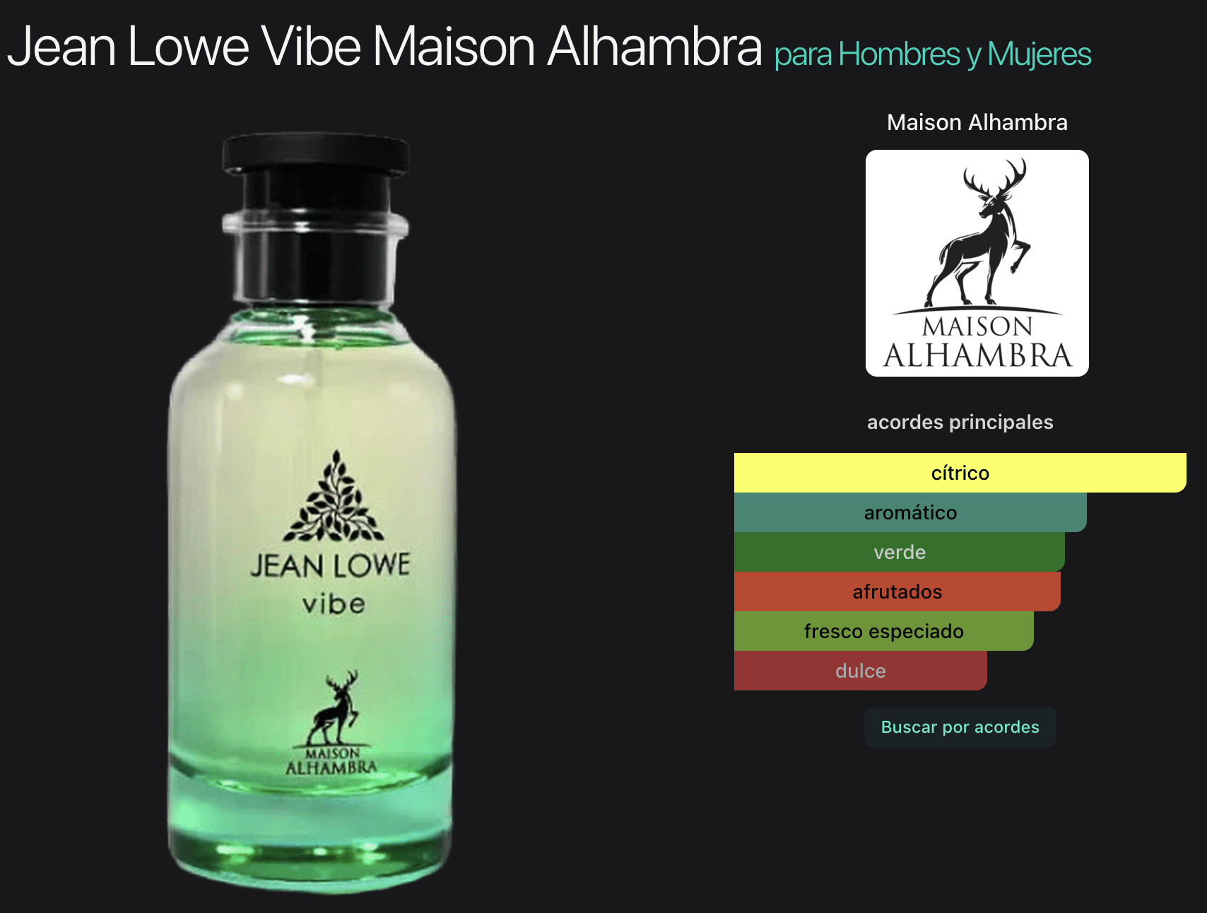 Vibe Jean Lowe 3.4oz Edp - Imagen 2