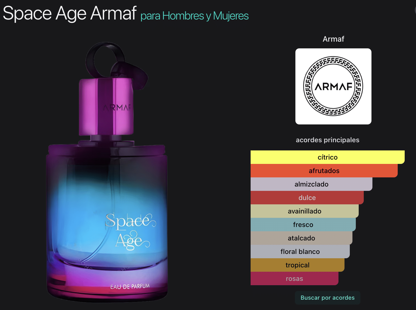 Space Age 3.4oz Eau de Parfum - Imagen 2