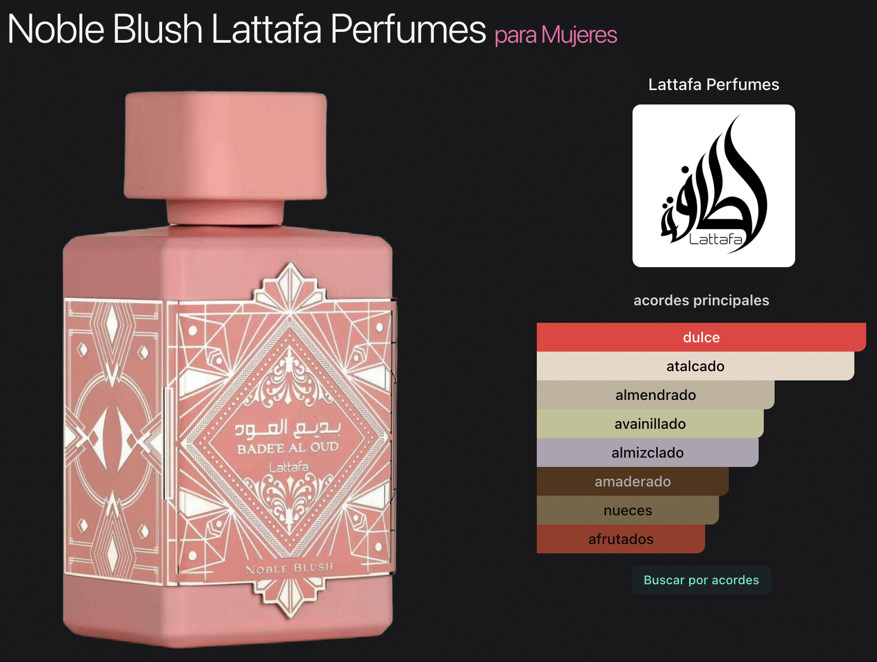 Noble Blush 3.4oz Eau de Parfum - Imagen 2