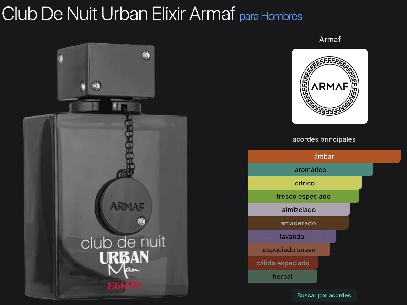 Club De Nuit Urban Man Elixir 3.6oz Eau de Parfum - Imagen 2