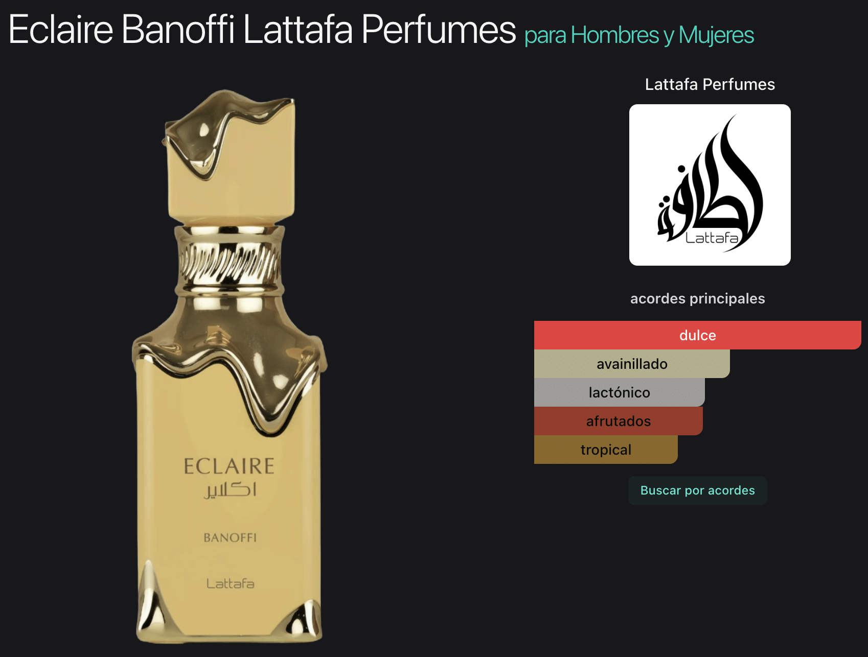 Eclaire Banoffi 3.4oz Eau de Parfum - Imagen 2
