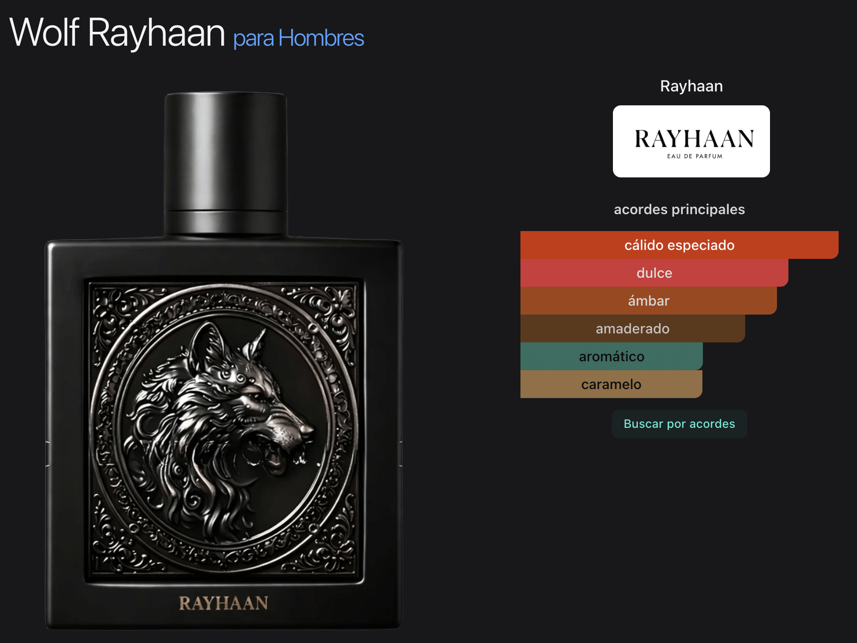 Wolf 3.4oz Eau de Parfum - Imagen 2
