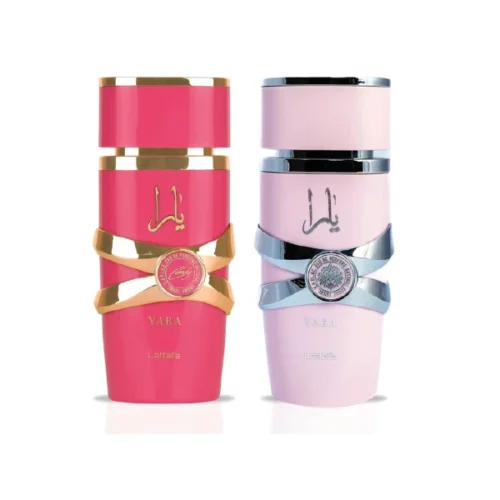 Yara Pink 3.4oz Edp + Yara Candy 3.4oz Edp By Lattafa