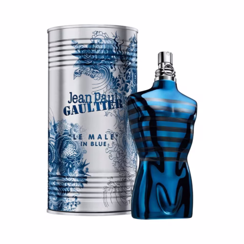 Eau de parfum Le Male in Blue para hombre TESTER 75 ML