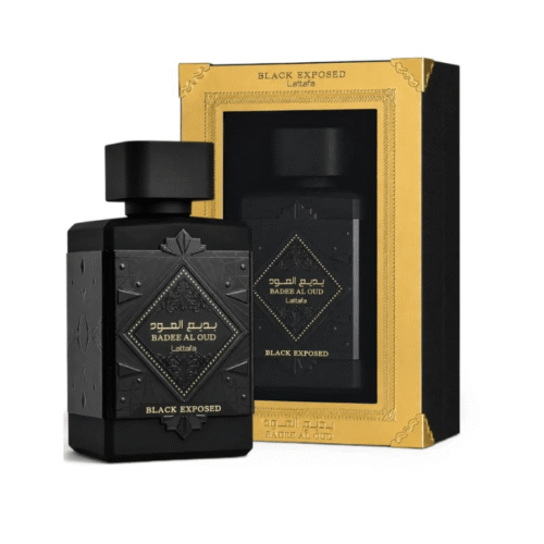 Lattafa Bade'e Al Oud Black Exposed 3.4oz Eau De Parfum