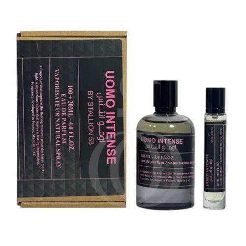 Men's Uomo Intense 2pcs EDP Gift Set Fragrances Stallion 53