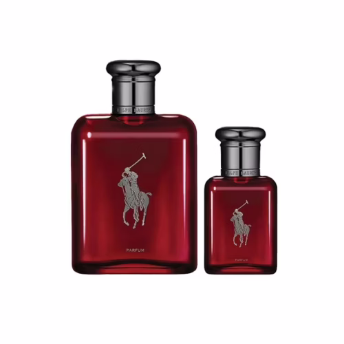 Polo Red 4.2oz Parfum + 1.36oz Parfum by Ralph Lauren