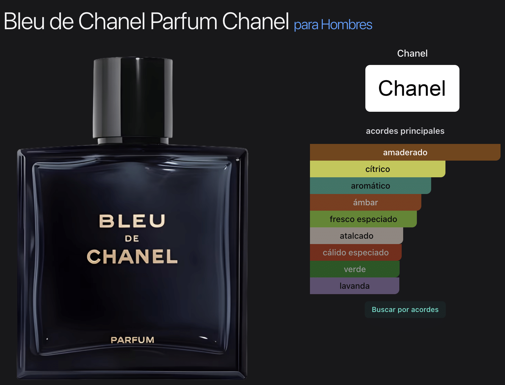 Bleu de Chanel Parfum Spray 150 ml - Imagen 2