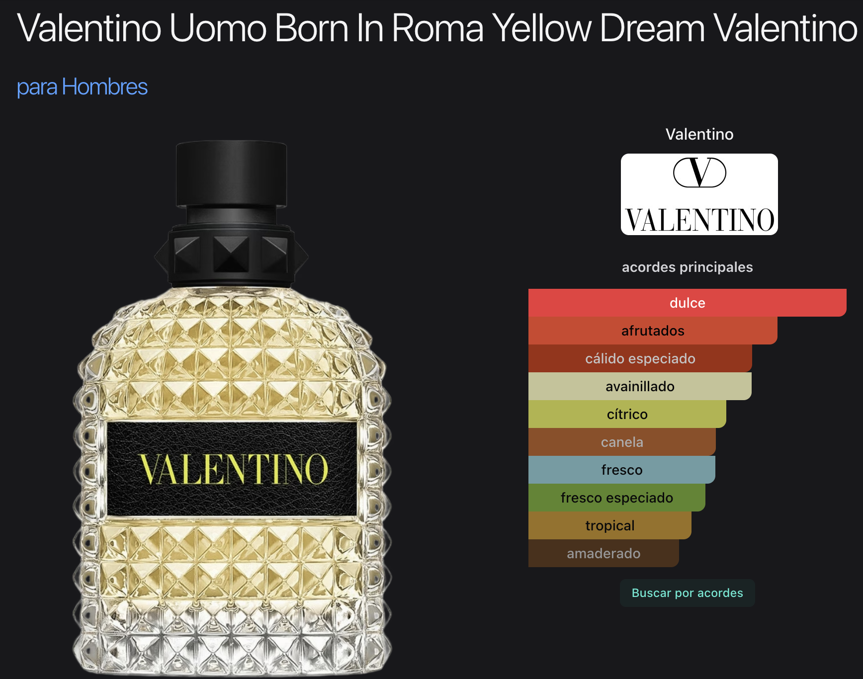 Valentino Uomo Born In Roma Yellow Dream 100 ML Edt - Imagen 2