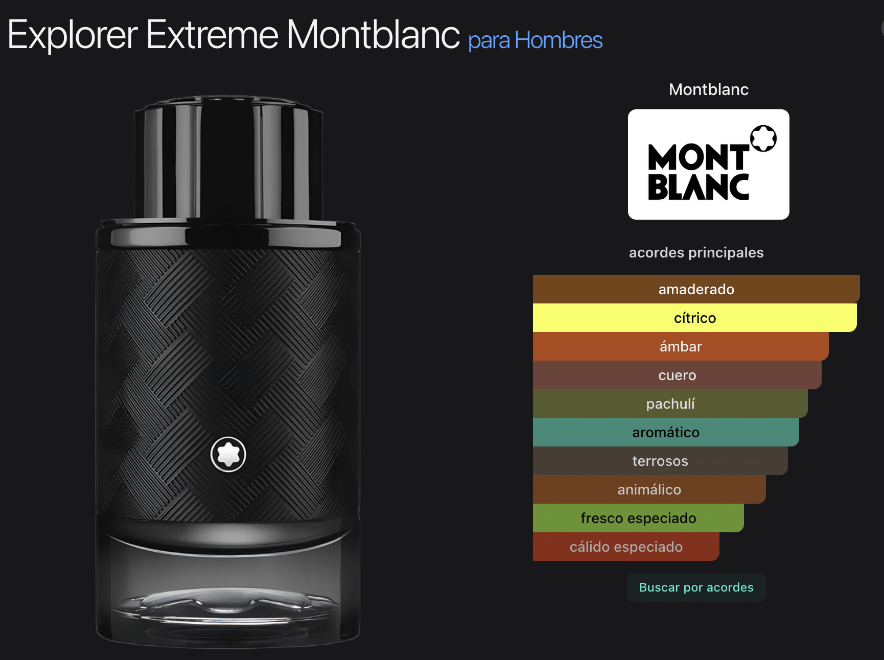 Mont Blanc Explorer Extreme 3.4oz Parfum for Men - Imagen 2