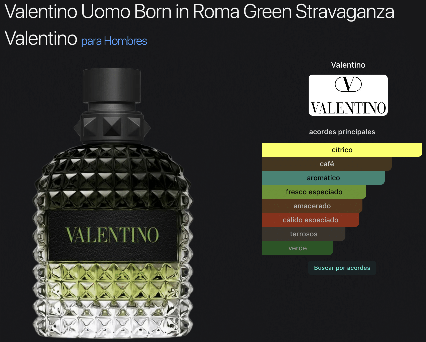Men's Born in Roma Green Stravaganza EDT Spray 3.4 oz Fragrances - Imagen 2