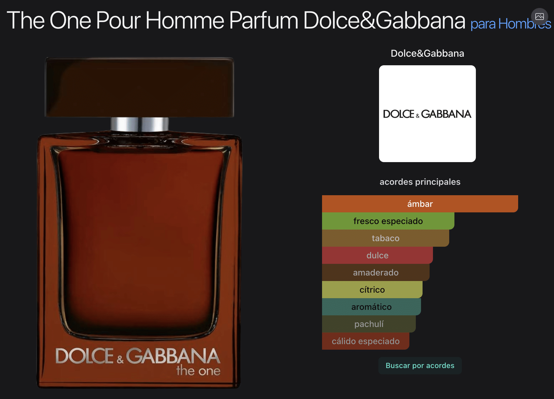 The One 3.4oz Eau de Pafum for Men By Dolce & Gabanna D&G - Imagen 2