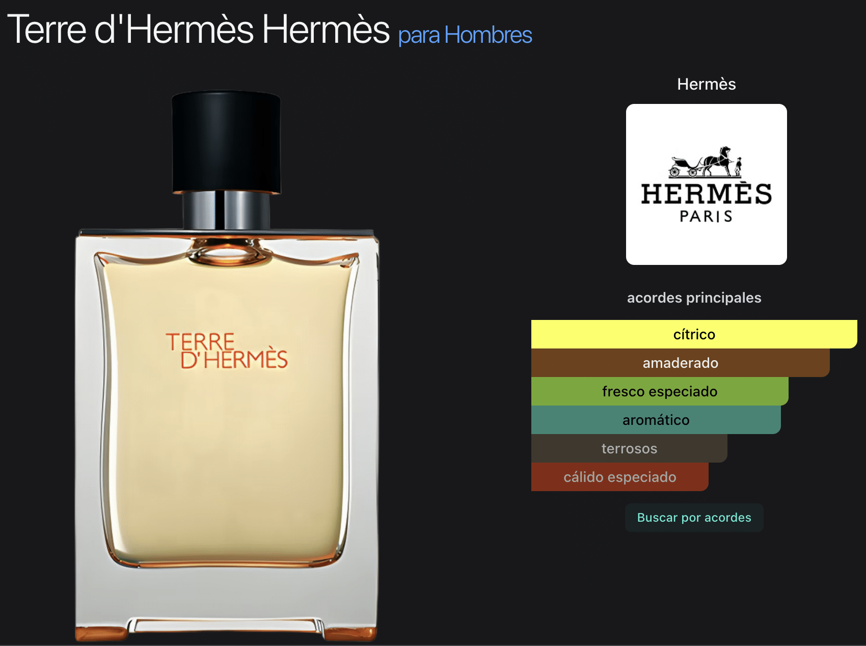 Terre D'hermes By Hermes 3.3 ounce Eau De Toilette For Men - Imagen 2