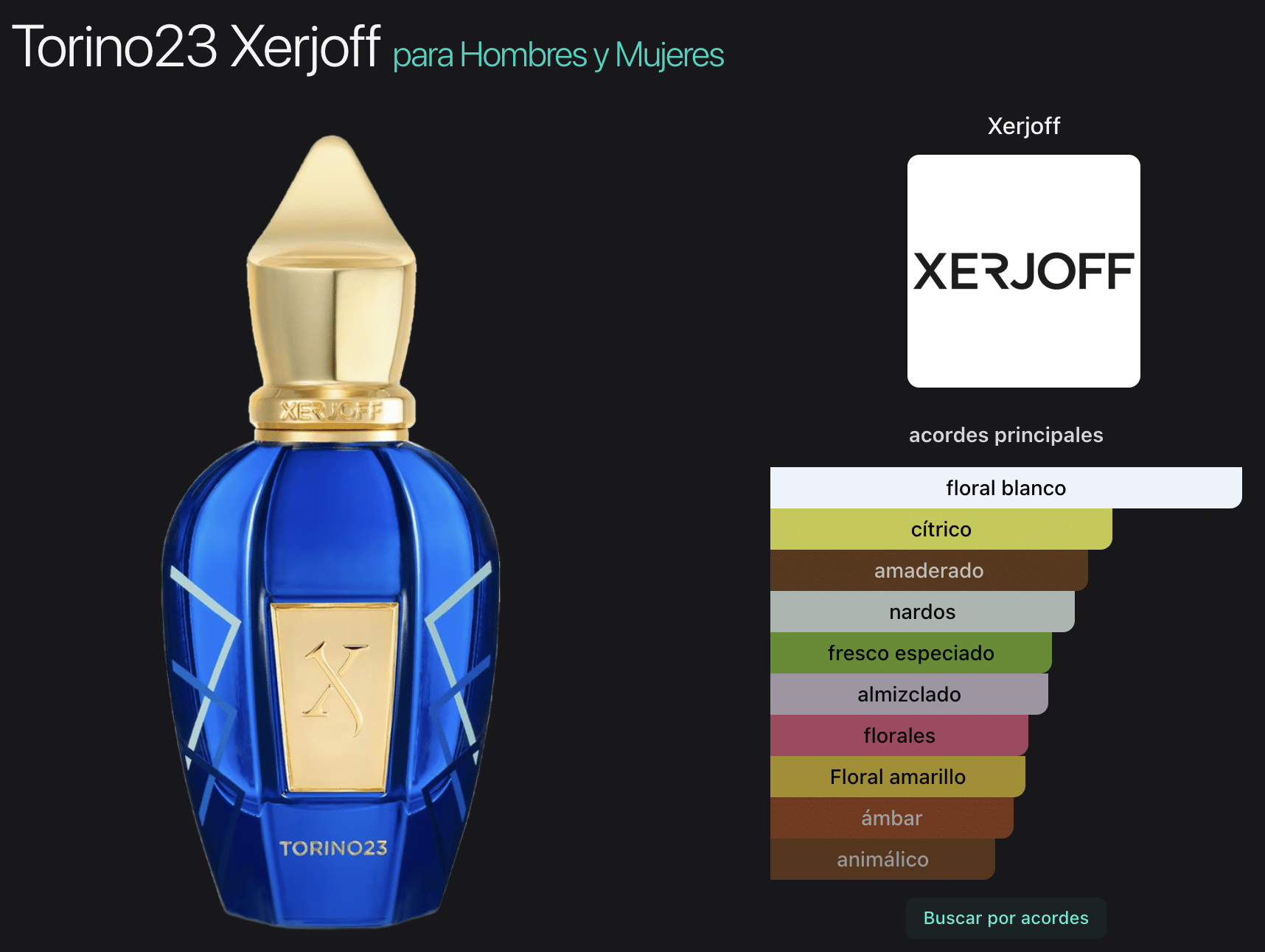 Perfume TORINO 23, Eau de Parfum 50 ml Unisex - Imagen 2