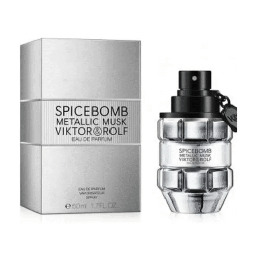 Spicebomb Metallic Musk 3.0oz Eau de Parfum for Men By Viktor Rolf