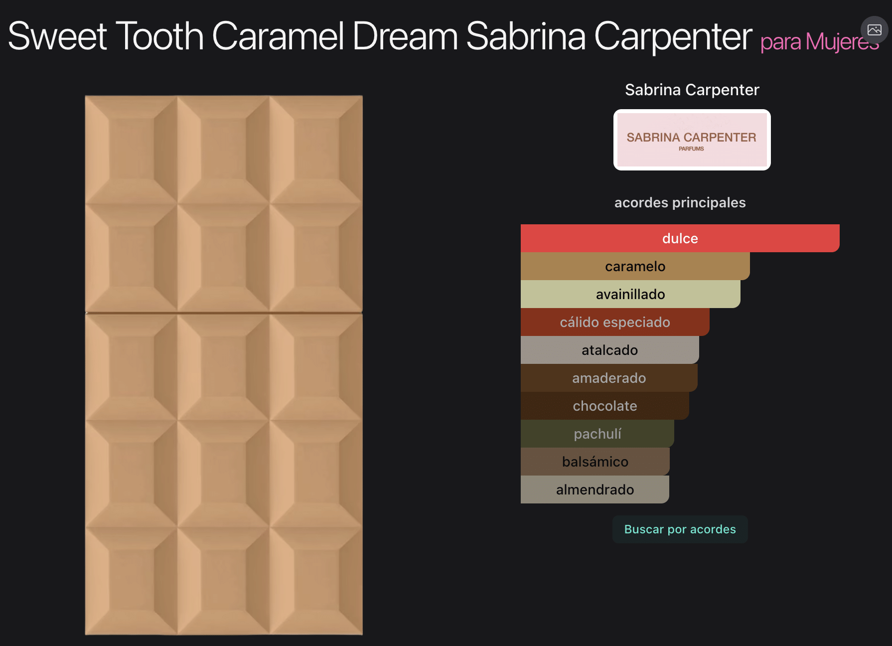 Sweet Tooth Caramel Dream 2.5oz Edp By Sabrina Carpenter - Imagen 2