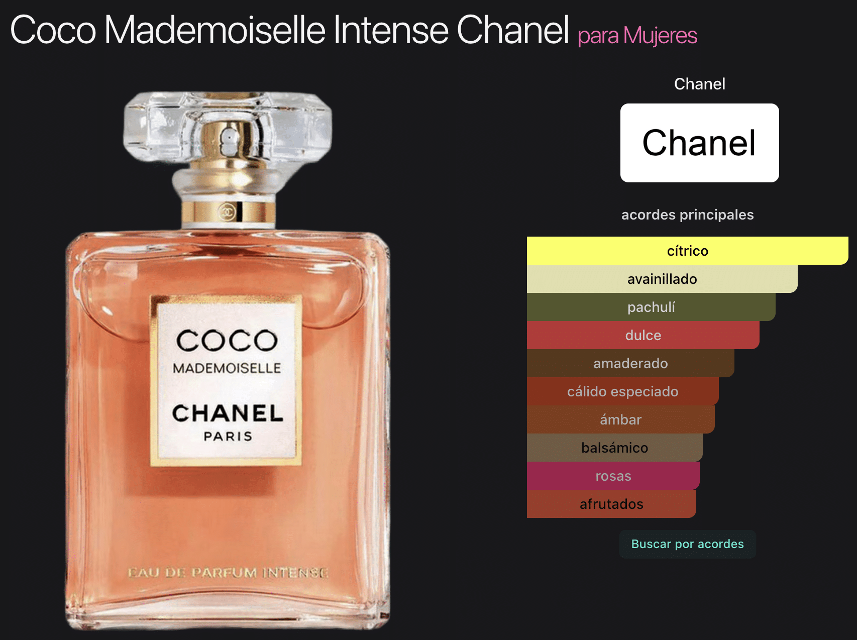 COCO MADEMOISELLE EDP INTENSE 100 ML - Imagen 2