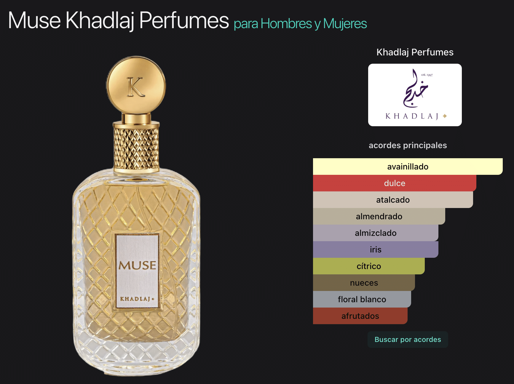 Khadlaj Muse 3.4oz Extrait de Parfum - Imagen 2